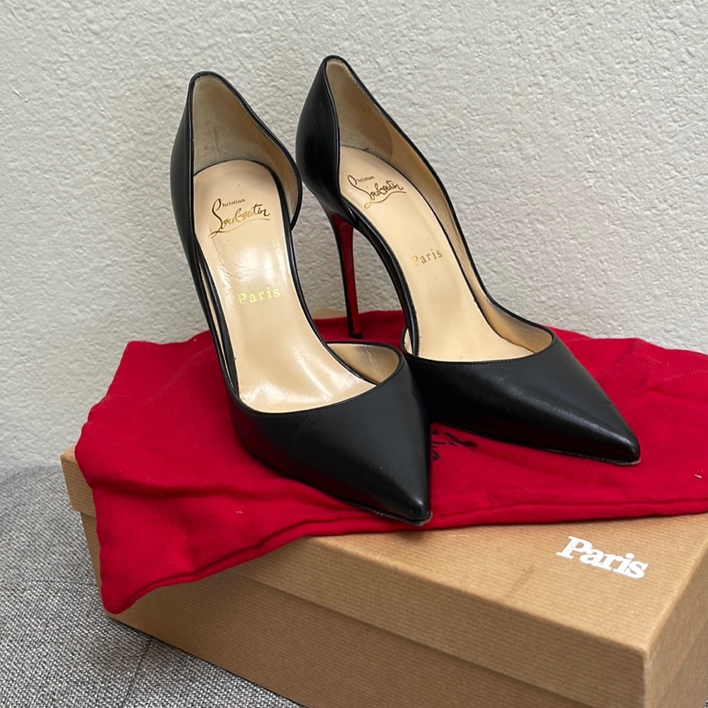 Christian Louboutin Iriza stiletto with timeless slim heel